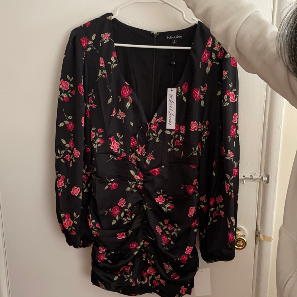 For Love And Lemons Wyatt Mini Dress Brand New